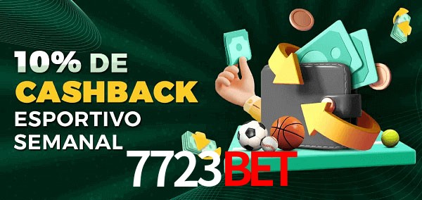 10% de bônus de cashback na 7723bet