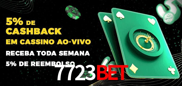 Promoções do cassino ao Vivo 7723bet